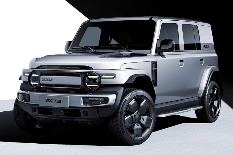 Кроссовер iCar V23 от Chery представлен вместе с родственным кроссвэном iCar X25 Кроссовер Chery iCar V23 будет представлен вместе с родственным кроссовером iCar X25