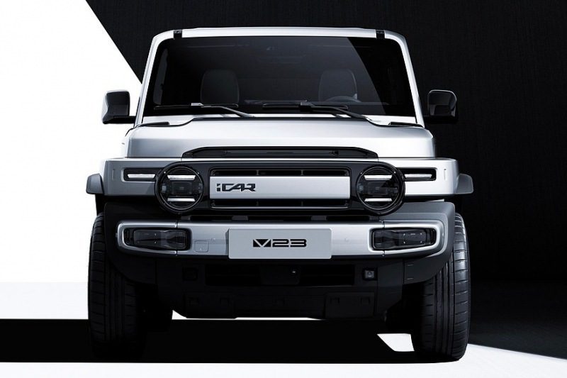Кроссовер iCar V23 от Chery представлен вместе с родственным кроссвэном iCar X25 Кроссовер Chery iCar V23 будет представлен вместе с родственным кроссовером iCar X25