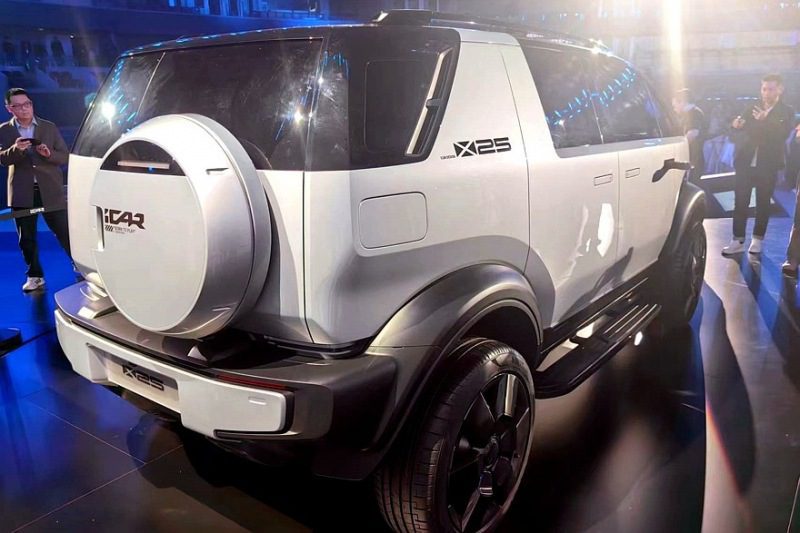 Кроссовер iCar V23 от Chery представлен вместе с родственным кроссвэном iCar X25 Кроссовер Chery iCar V23 будет представлен вместе с родственным кроссовером iCar X25