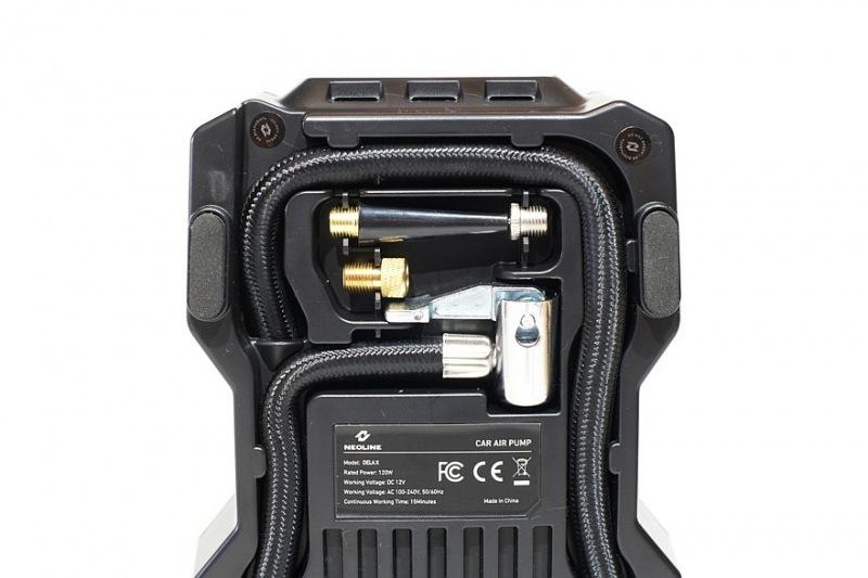 «С 12-ти, потом 220!»: Обзор необычного автомобильного компрессора Neoline DELA-X