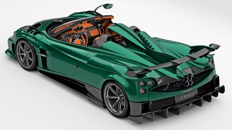 Pagani Imola Roadster: мощнее, изящнее и дороже оригинального купе