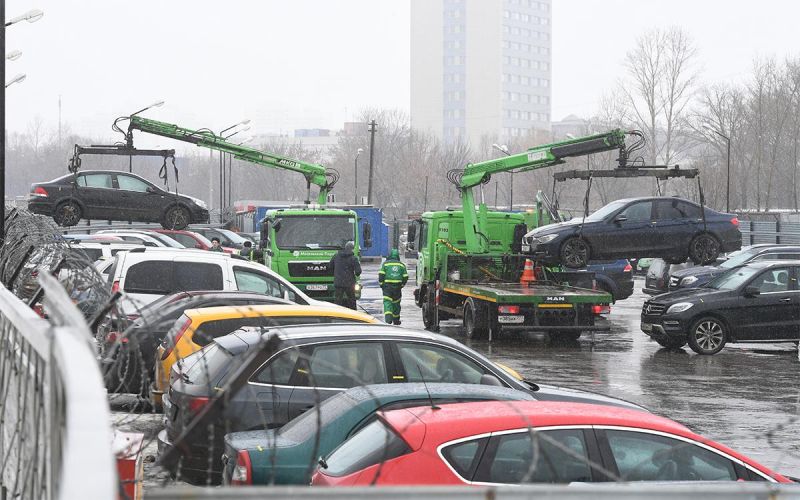 С начала года в Москве эвакуировано более 52 тысяч автомобилей премиум-класса