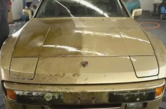 В США нашли брошенный на 15 лет в поле редкий Porsche 944