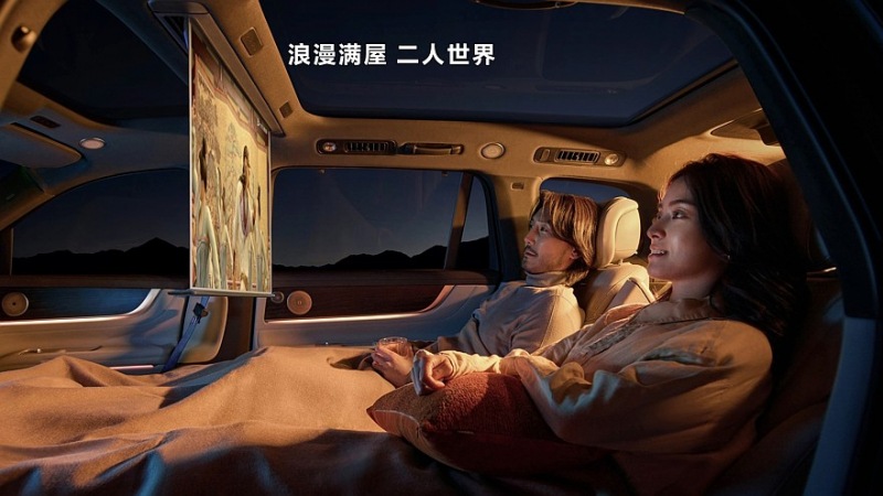 Флагманский кроссовер AITO M9 от Huawei полностью рассекречен: кино внутри и снаружи!