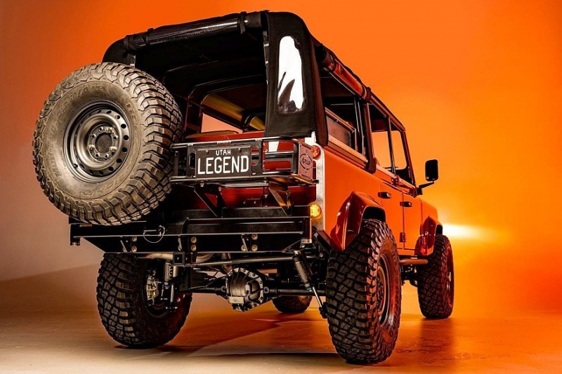 Кастомный внедорожник от Legend Motor: дизайн Defender, рама Jeep и двигатель GM
