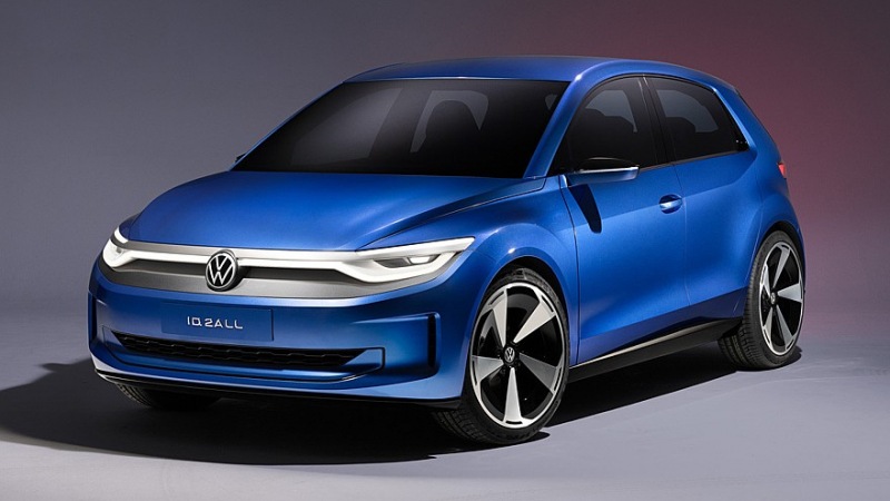Новый небольшой кроссовер Volkswagen в разработке: первое изображение ID.2X