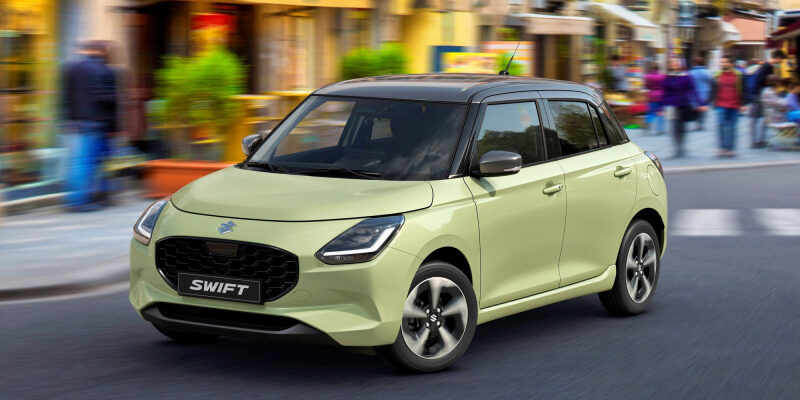 Новый Suzuki Swift выходит на рынок: гибридный довесок, вариатор и полный привод