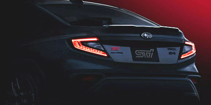 Subaru дразнит тизером «горячего» седана WRX S4 STI Sport♯