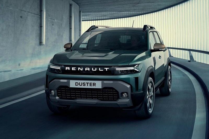 Теперь Renault Duster: кроссовер нового поколения показали на официальных фотографиях