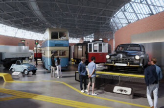 Уникальную транспортную технику можно будет увидеть на VR-прогулке по Музею Транспорта Москвы