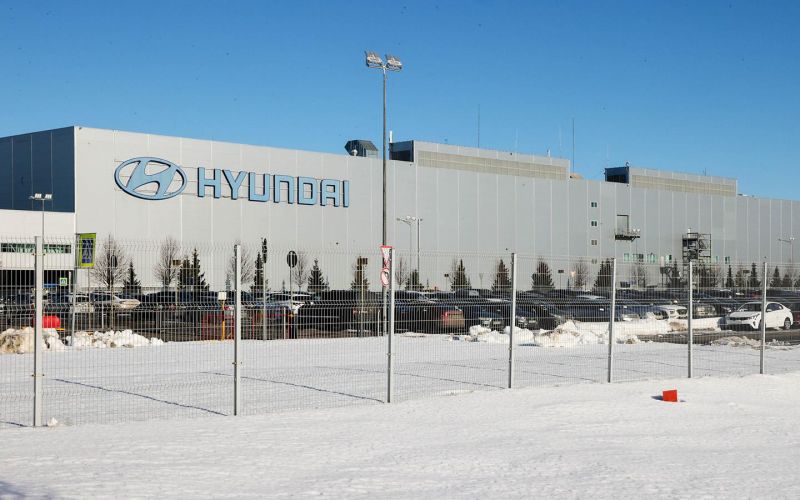 Завод Hyundai в Санкт-Петербурге продлил простой