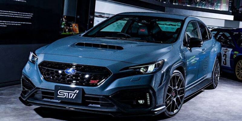 Доступен после выигрыша в лотерее: Subaru показала особенный седан WRX S4 STI Sport♯