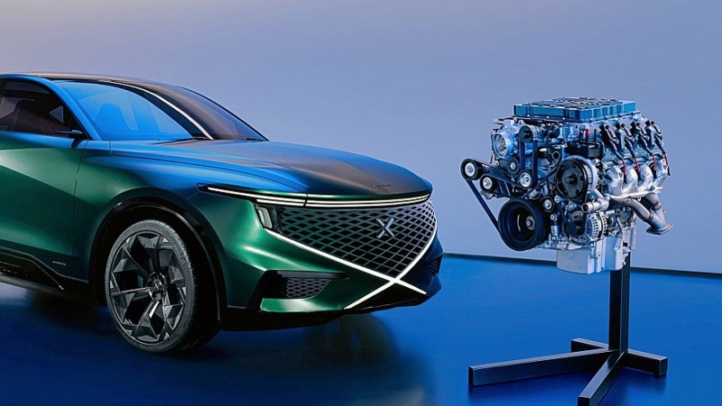 Французский кроссовер NamX HUV с дизайном от Pininfarina показал свой водородный V8