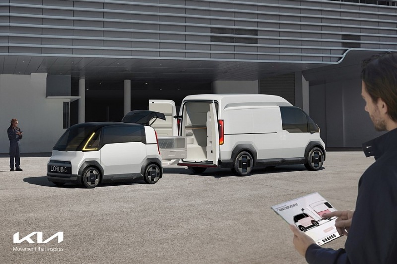 Kia PBV: новое семейство коммерческих электромобилей с подключаемым кузовом