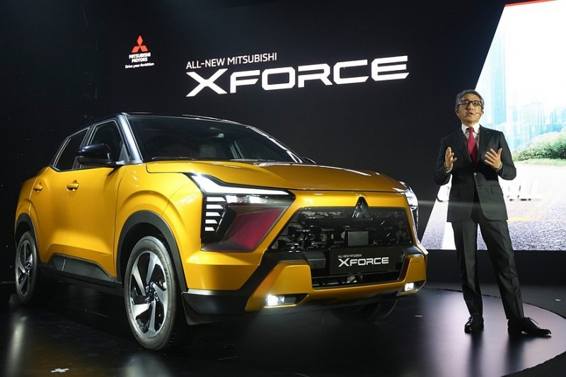 Кроссовер Mitsubishi Xforce заменит ASX: теперь с левым рулем, есть несколько версий