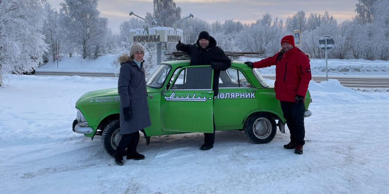 Москвич-Полярник. Как ребята на советском Москвиче прокатились на Русский Север в Арктику