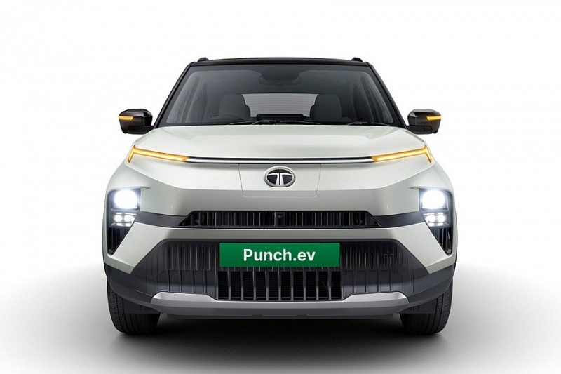 Tata Punch EV объявляет об изменениях в стиле внедорожника с двигателем внутреннего сгорания