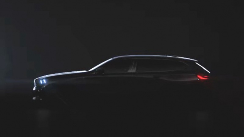 Просторный BMW 5 появляется в новом тизере перед премьерой