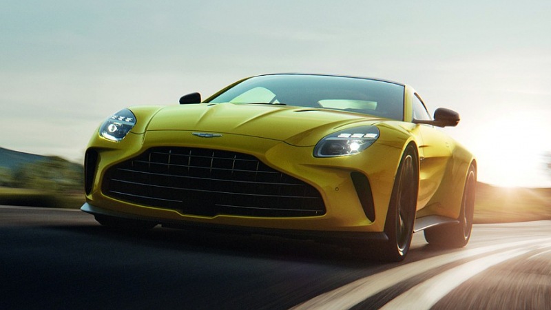 Aston Martin рассекретил новый Vantage: спорткар оснащен 665-сильным двигателем V8 с двойным турбонаддувом