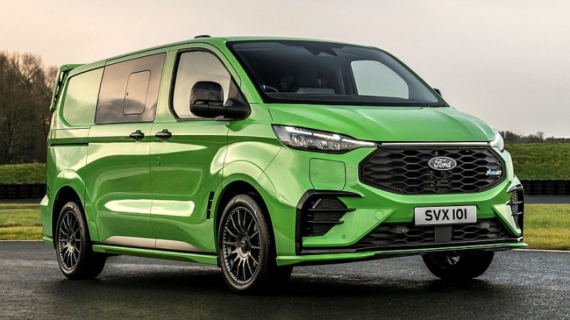 Ford Transit Custom MS-RT: агрессивный обвес и больше мощности в электрической версии