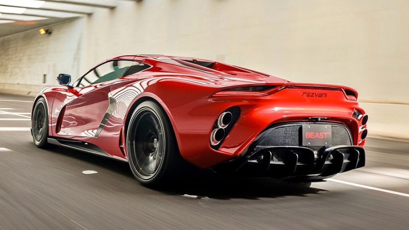 Новый Rezvani Beast: кузов из углеродного волокна, 1000-сильный V8, броня и шпионские элементы