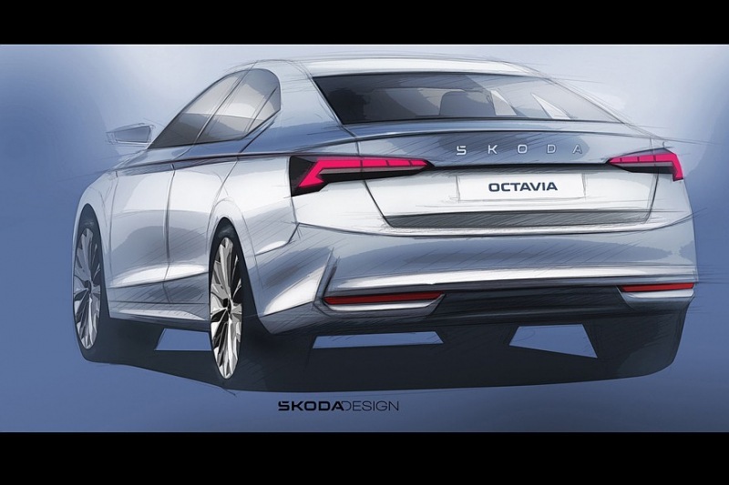 Обновлённую Skoda Octavia рассекретили: модель стала агрессивнее