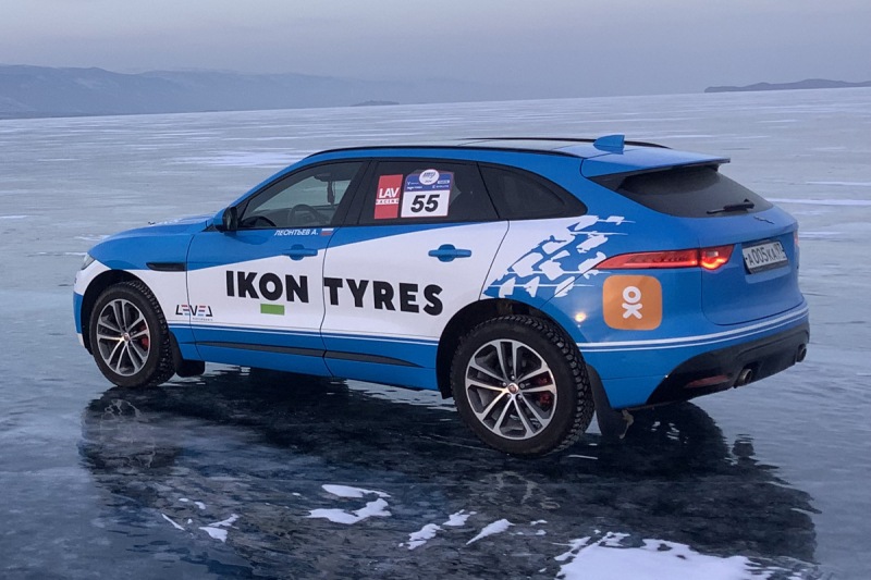 Icon Tyres представляет шипованную шину Autograph Ice 9 и тестирует ее на льду Байкала