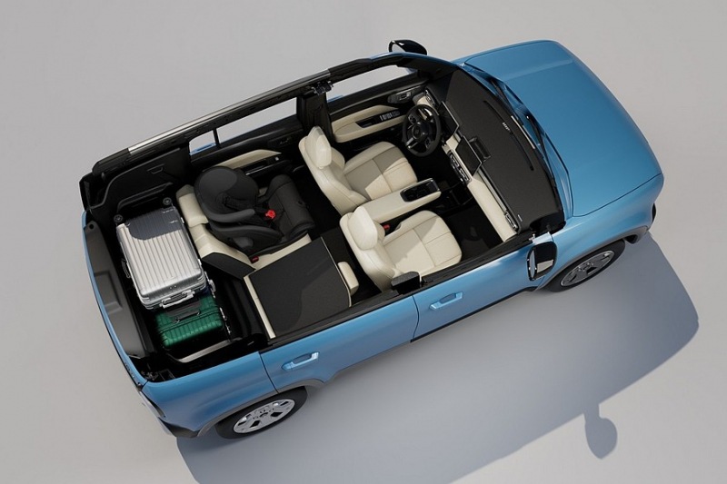 Кроссовер GM и SAIC в стиле Jimny: в 5-дверной версии создали разные интерьеры