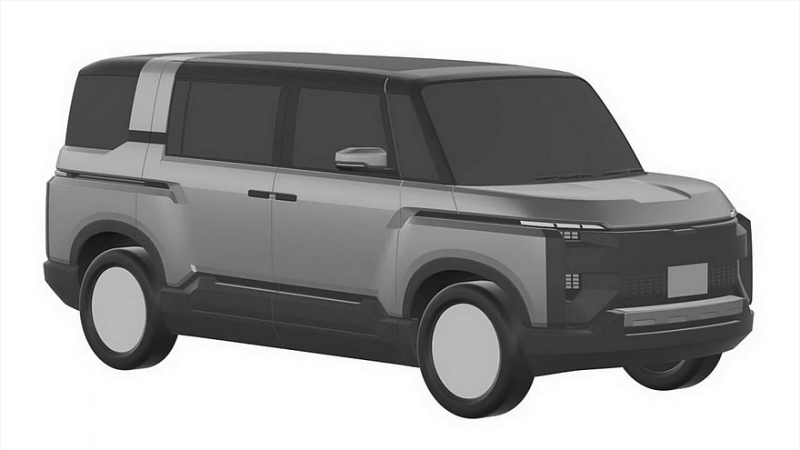 Новинка Toyota предстает на патентных изображениях: X-Van Gear может пойти в массовое производство