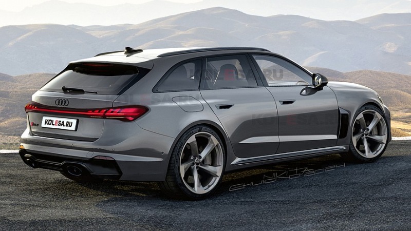 Новый Audi RS5 Avant: первые изображения
