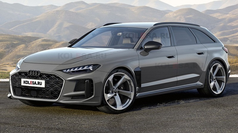 Новый Audi RS5 Avant: первые изображения
