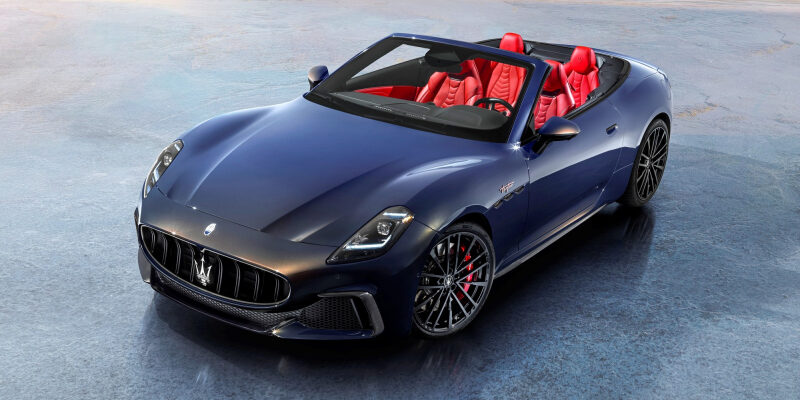 Новый Maserati GranCabrio: на 100 кг тяжелее купе и пока только с бензиновым мотором