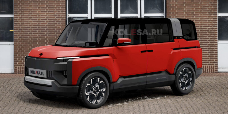 Серийный Toyota X-Van Gear: первые изображения