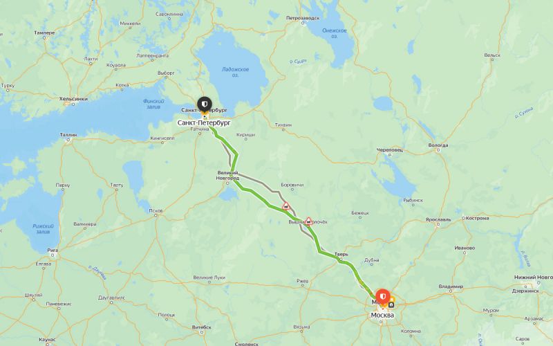 Автомобильная дорога М-10 «Россия»: маршрут и инфраструктура