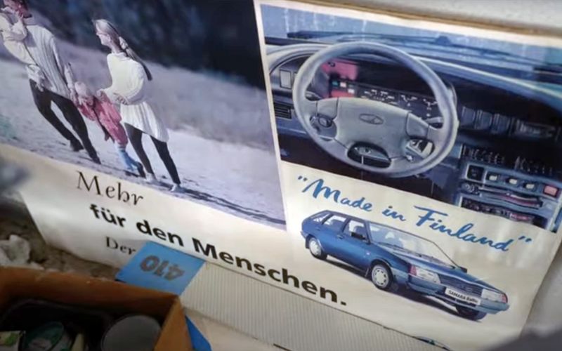 В Германии обнаружен заброшенный автосалон Lada и Kia фото и видео