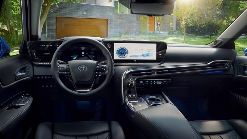 Водородный седан Toyota Mirai станет существенно безопаснее в 2024 модельном году