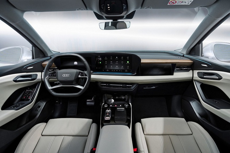 Серийный кроссовер Audi Q6 e-tron засветился и скоро его премьера