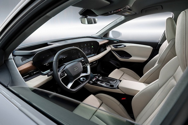Серийный кроссовер Audi Q6 e-tron засветился и скоро его премьера