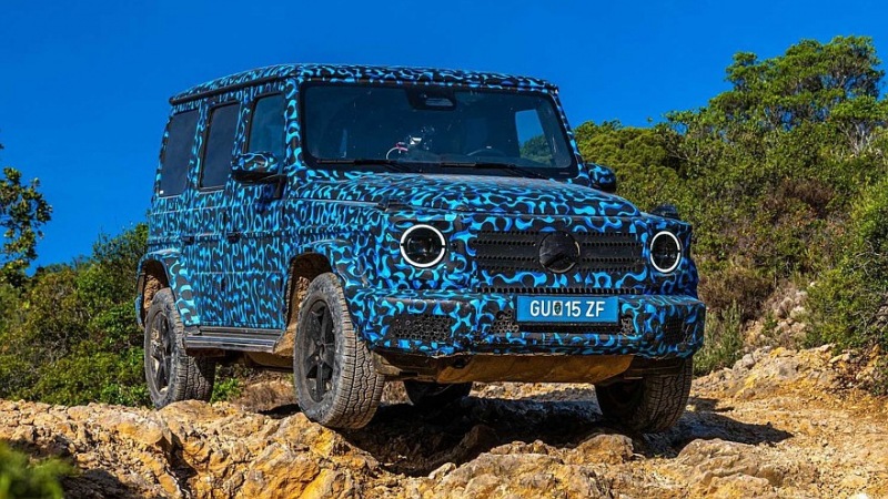 Электрический Mercedes-Benz G-Class дебютирует в Пекине 24 апреля вместе с Index G 580