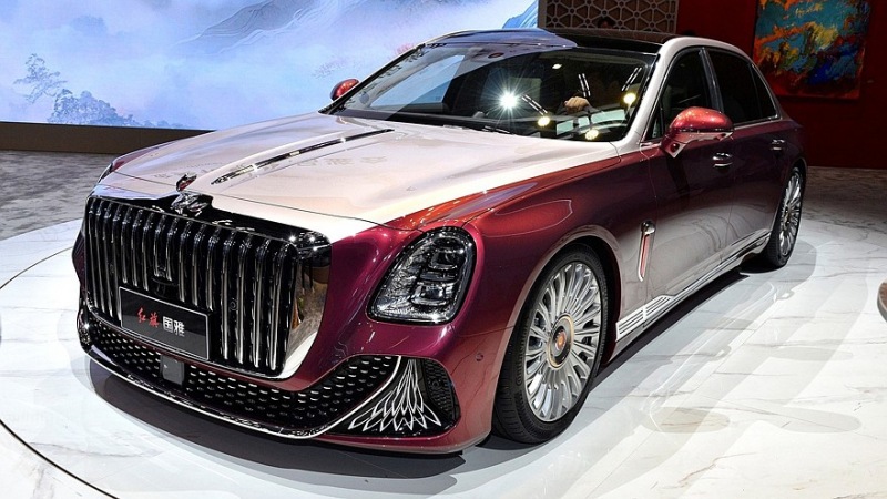 Hongqi Guoya: роскошный гибридный седан, который составит конкуренцию Mercedes-Maybach S-Class