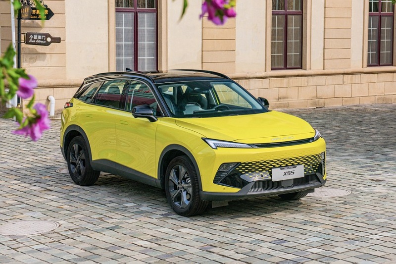 Российский кроссовер BAIC X55: обновление и расширение линейки оборудования
