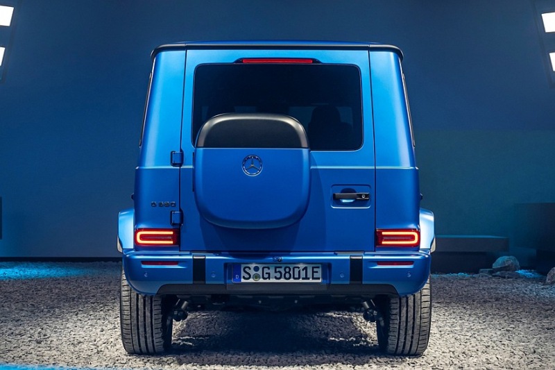 Mercedes-Benz G 580 с технологией EQ: четыре электродвигателя и виртуальный замок