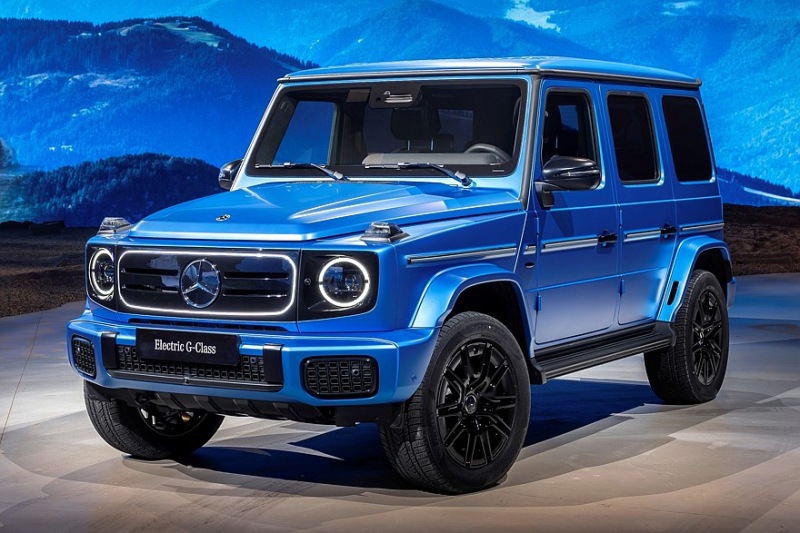 Mercedes-Benz G 580 с технологией EQ: четыре электродвигателя и виртуальный замок