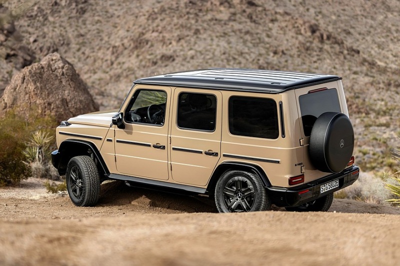 Mercedes-Benz G 580 с технологией EQ: четыре электродвигателя и виртуальный замок