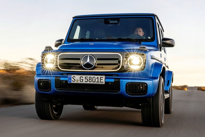 Mercedes-Benz G 580 с технологией EQ: четыре электродвигателя и виртуальный замок