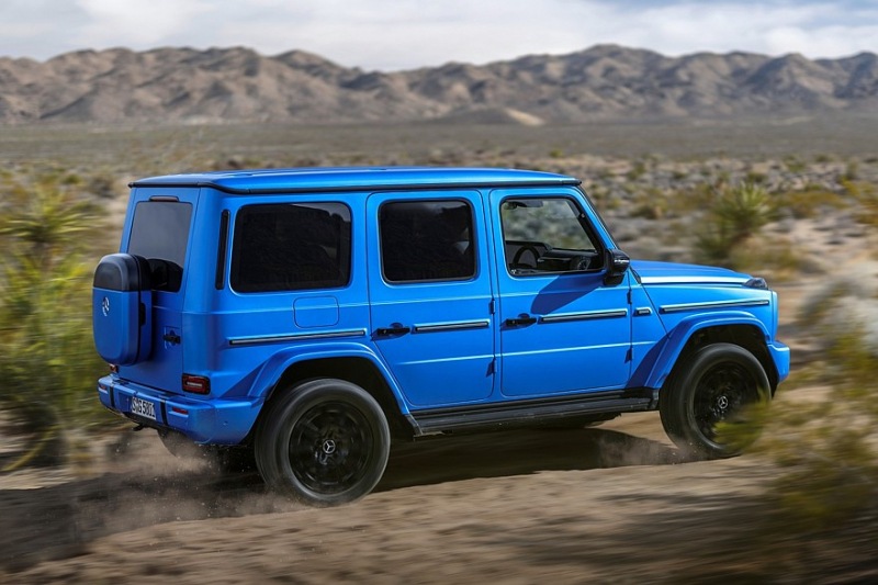 Mercedes-Benz G 580 с технологией EQ: четыре электродвигателя и виртуальный замок