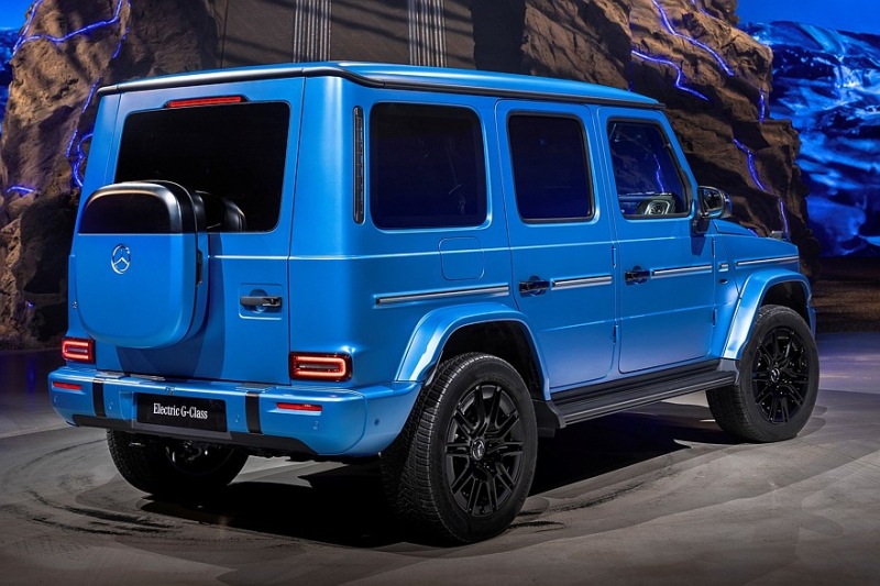 Mercedes-Benz G 580 с технологией EQ: четыре электродвигателя и виртуальный замок