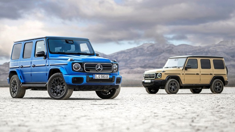 Mercedes-Benz G 580 с технологией EQ: четыре электродвигателя и виртуальный замок