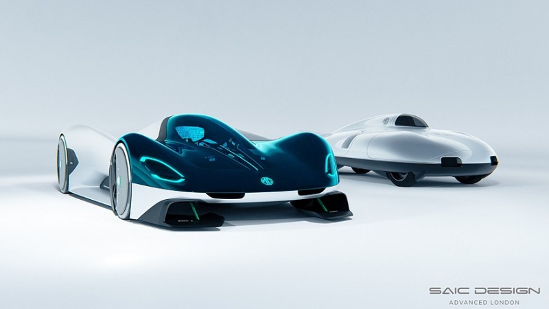 MG EXE181: 4-моторный электрический суперкар, посвященный 100-летию бренда