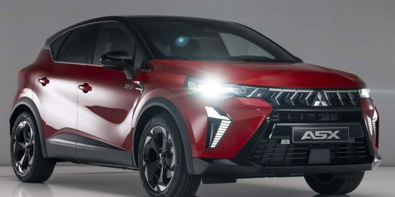 Mitsubishi показал рестайлинговую модель ASX. Это «брат» Renault Captur